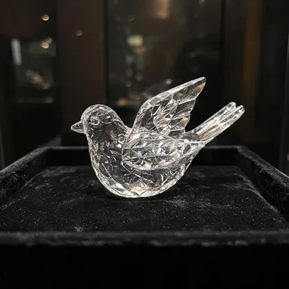 Crystal figurine