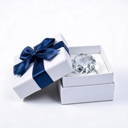 Crystal ornament gift
